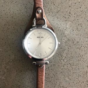 Fossil Leather Watch